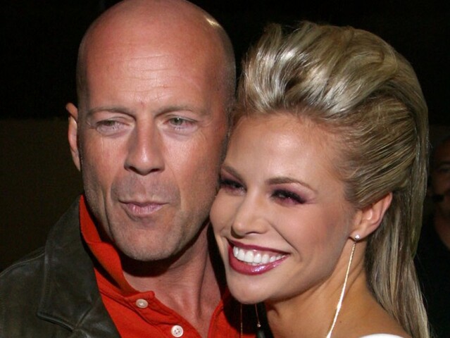 Bruce Willis a herečka Brooke Burns,