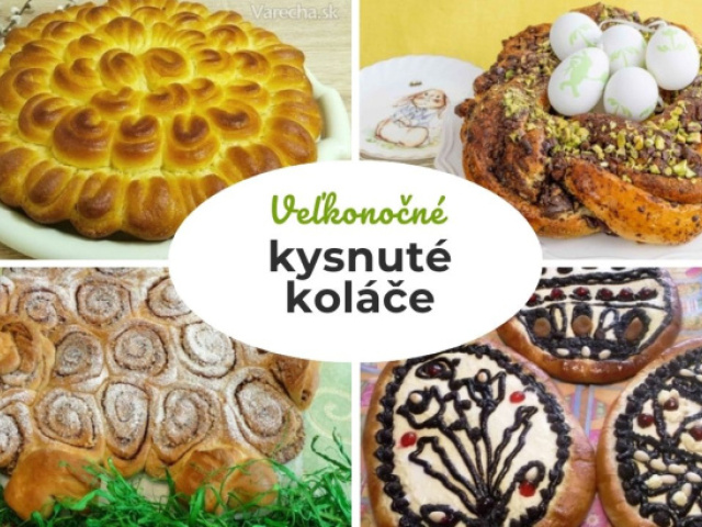 Vyparádené dobroty: 13x kysnuté veľkonočné koláče. Tieto zožnú samé komplimenty!