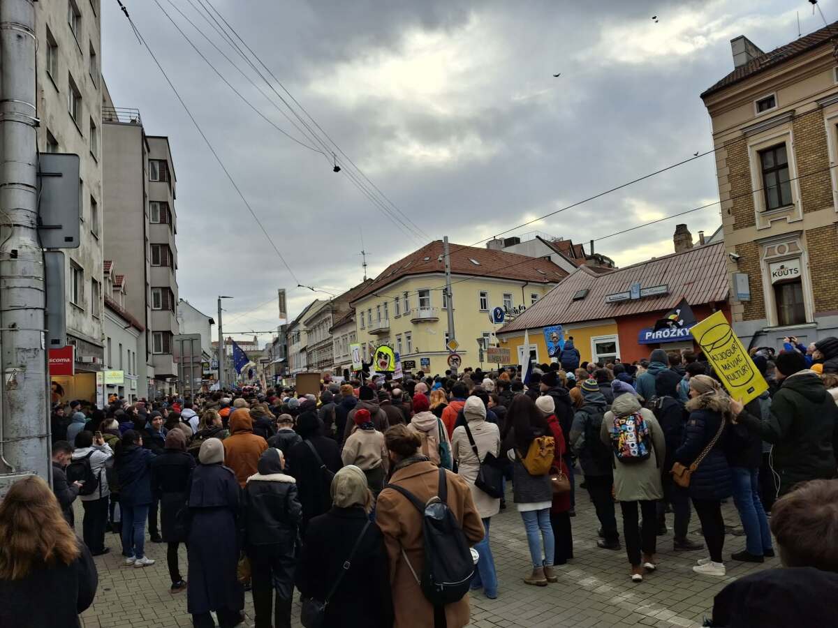 Veľká kultúrna mobilizácia, protest, pochod