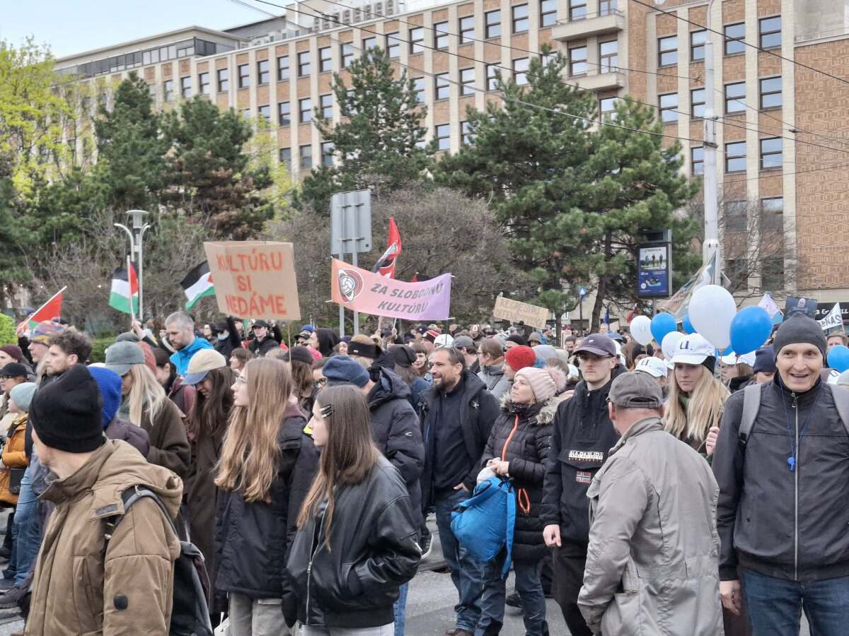 Veľká kultúrna mobilizácia, protest, pochod
