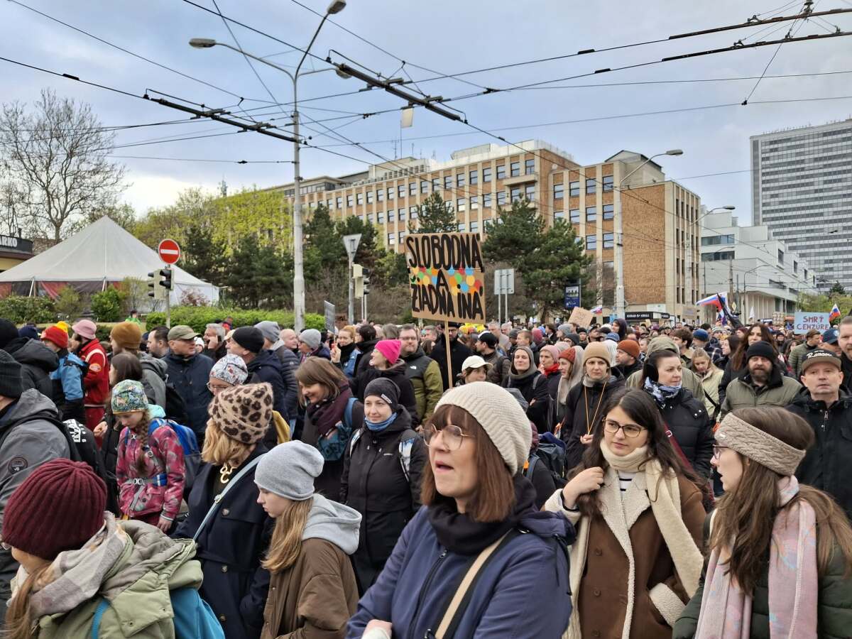 Veľká kultúrna mobilizácia, protest, pochod