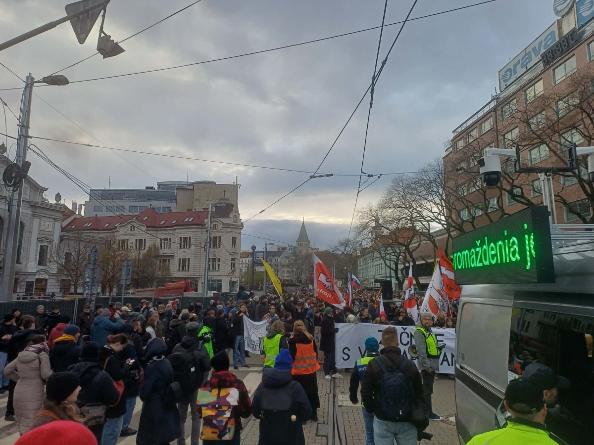 Veľká kultúrna mobilizácia, protest, pochod
