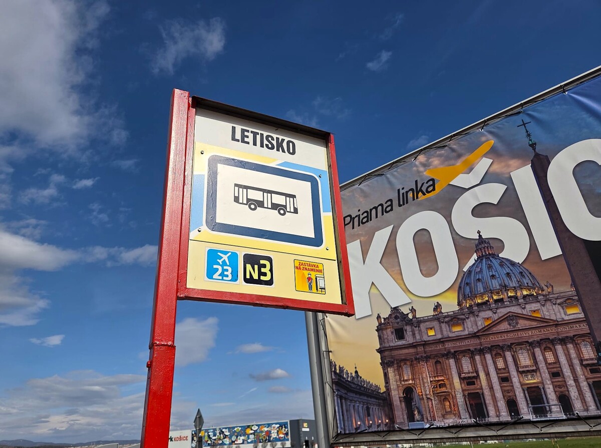 Kosice MHD spoje na letisko  1 