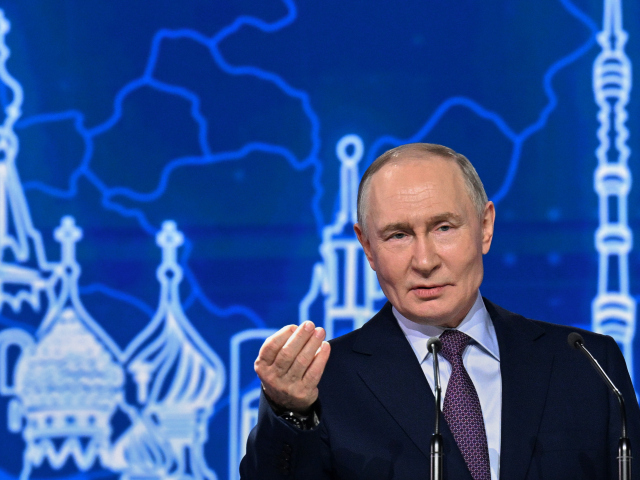 Rusko Putin prejav kongres podnikatelia priemysel