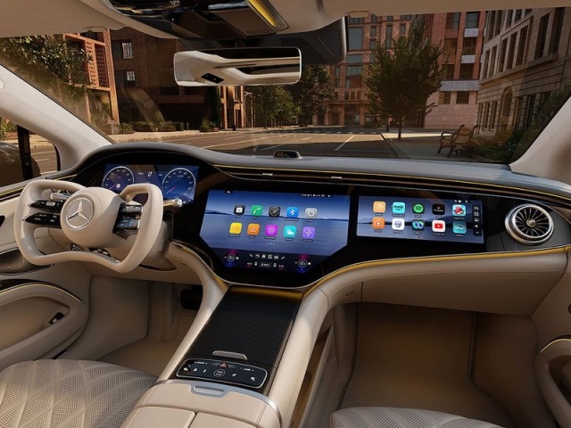 Mercedes-Benz EQS - riadenie steer-by-wire 2026