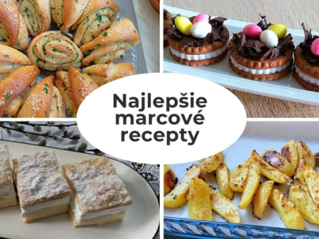TOP rebríčky: Veľkonočné špeciality, krémeše, veterníky aj obyčajné pečené zemiaky. Toto sú najlepšie marcové recepty