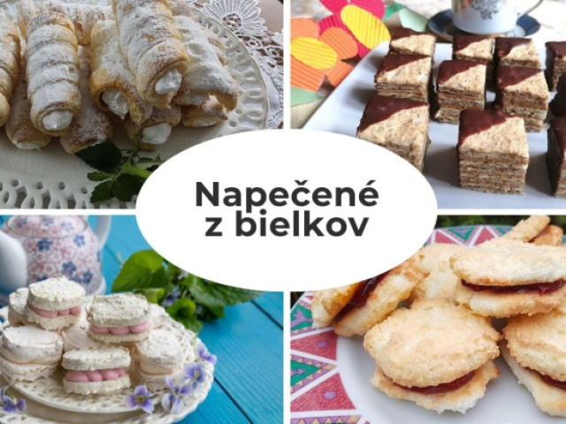Zostali vám po príprave vaječného likéru alebo veľkonočných dezertov bielky? 12 receptov na sladučké dobroty, kde ich všetky využijete 