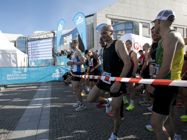 Atletika ČSOB Bratislava Marathon maratón