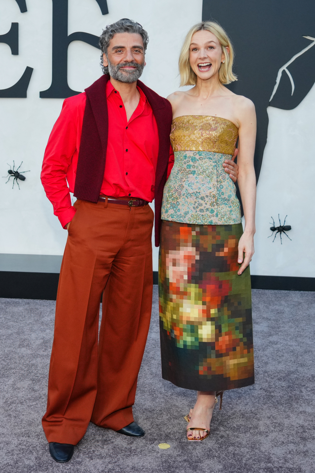 Herecká dvojica Oscar Isaac a Carey Mulligan.