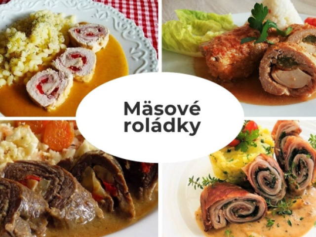 Nedeľné varenie: 12x plnené mäsové roládky, chutný obed z hovädziny, bravčoviny či hydiny 