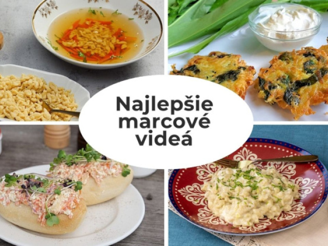 TOP marcové videá: Falošná treska, zemiakové placky aj halušky bez strúhania