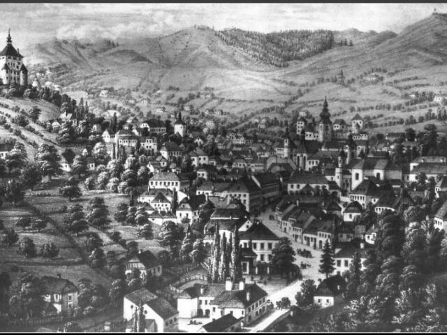 litografia, Banská Štiavnica, 19. storočie
