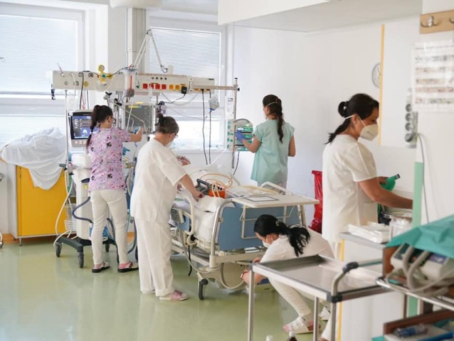korona, virus, pandemia, pacient, covid oddelenie, Poprad, nemocnica, sestra, lekar