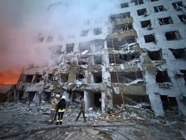 Odesa po ruskom útoku 16. apríla 2026