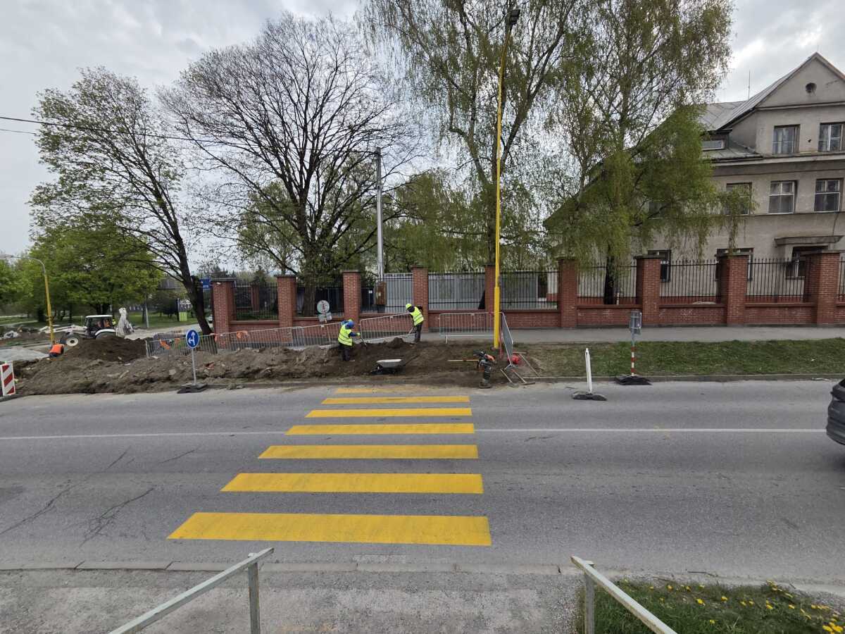 Priechod pre chodcov Kostolianska cesta  1 
