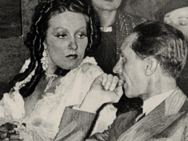 Lída Baarová a Joseph Goebbels.