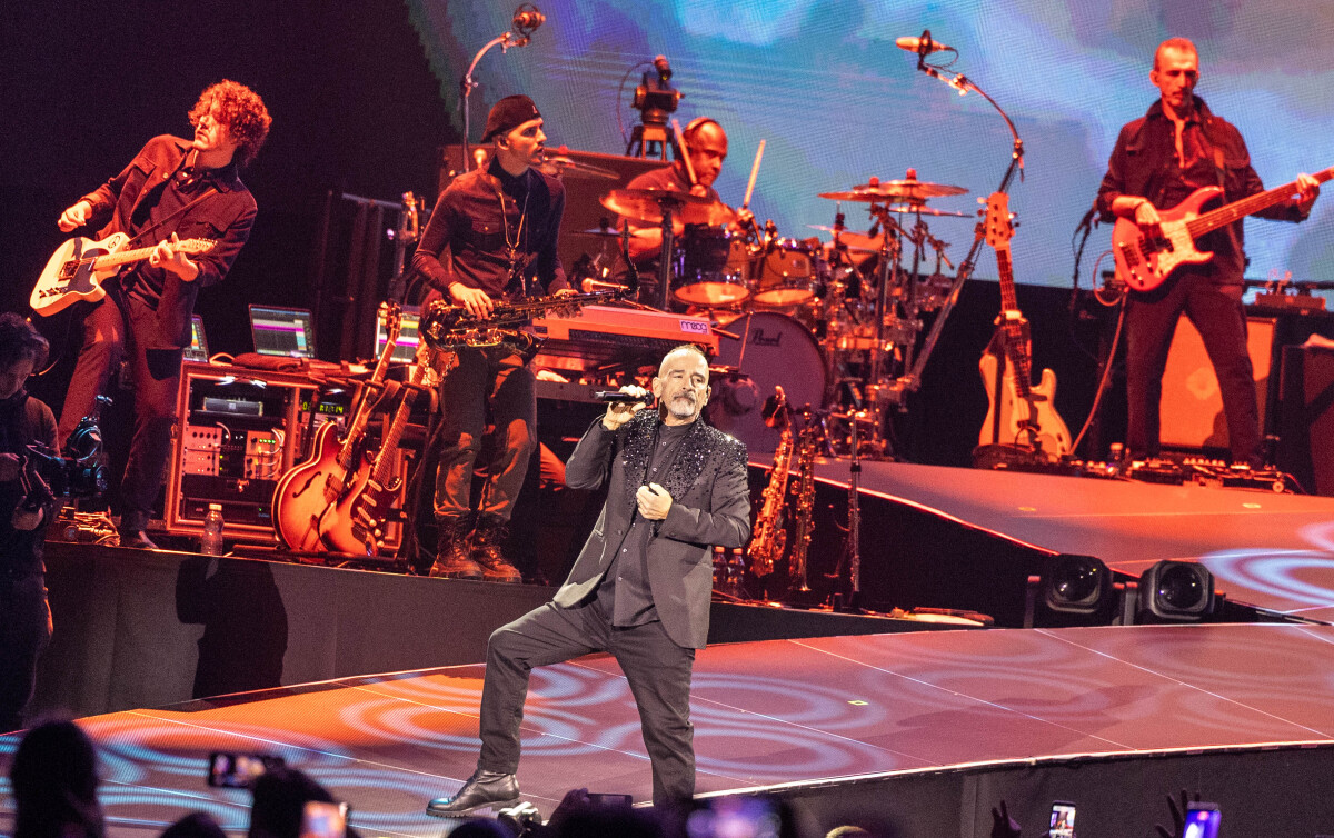 Eros Ramazzotti koncert Bratislava spevák