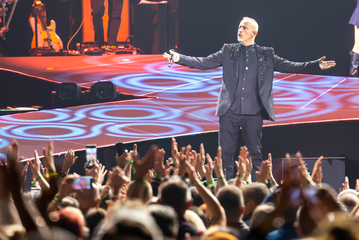 Eros Ramazzotti koncert Bratislava Tipos Aréna