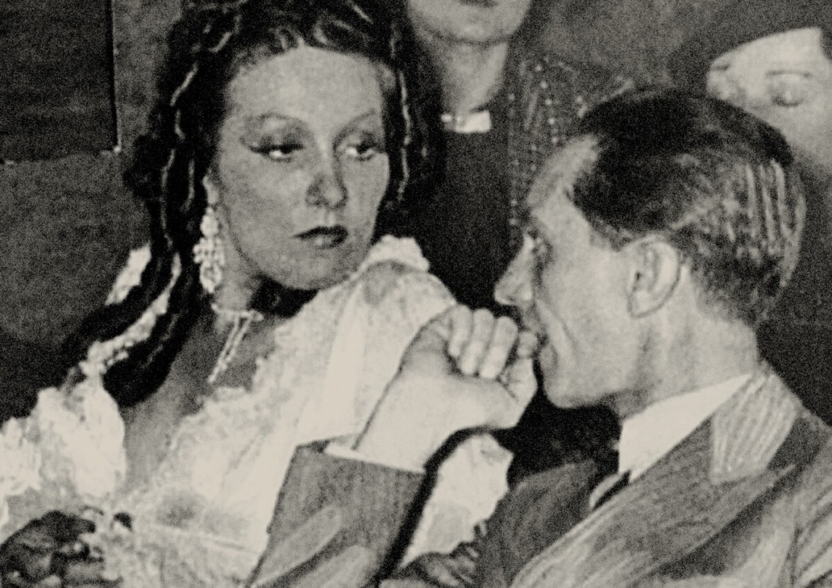Lída Baarová a Joseph Goebbels.