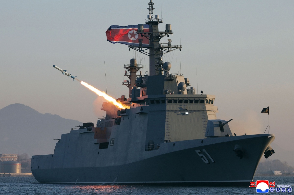 North Korea / Missile test /
