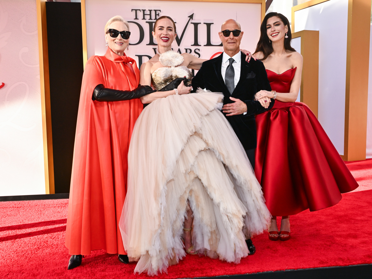 Meryl Streep a Emily Blunt, herec Stanley Tucci a herečka Anne Hathaway 