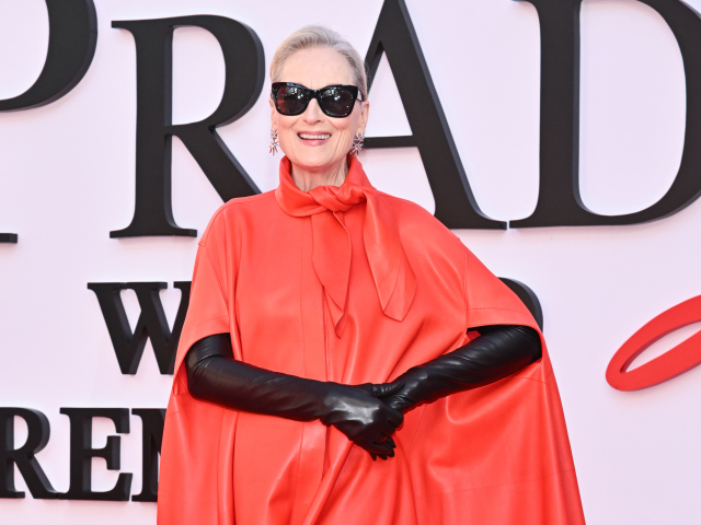 Herečka Meryl Streep v kreácii Givenchy by Sarah Burton. 