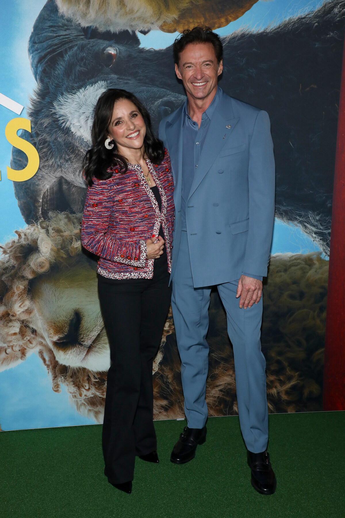 Julia Louis-Dreyfus (vľavo) a Hugh Jackman