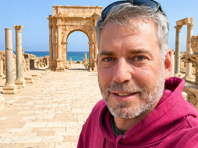 Martin Navrátil, Leptis Afrika, koláž