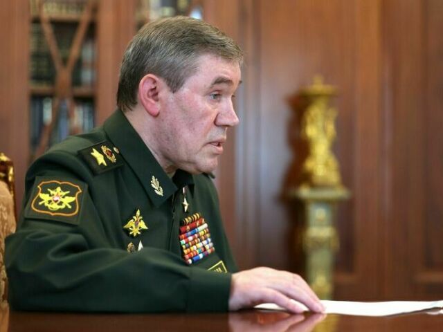 Náčelník Generálneho štábu Ozbrojených síl Ruskej federácie armádny generál Valerij Gerasimov