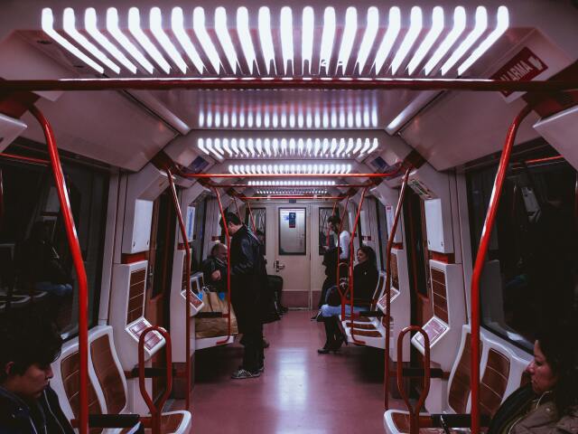 metro, doprava, cestovanie, vlak