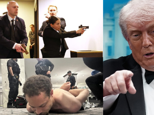 Donald Trump, agenti, streľba na galavečeri