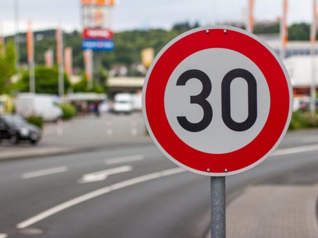 german 30 speed sign