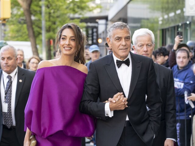 Právnička Amal Clooney bola hviezdou galavečera Chaplin Awards. 