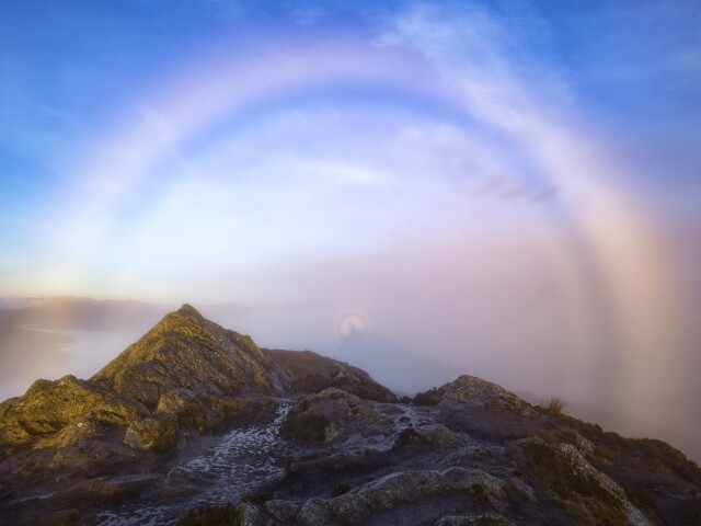 Biela dúha / White rainbow / Fog Bow /