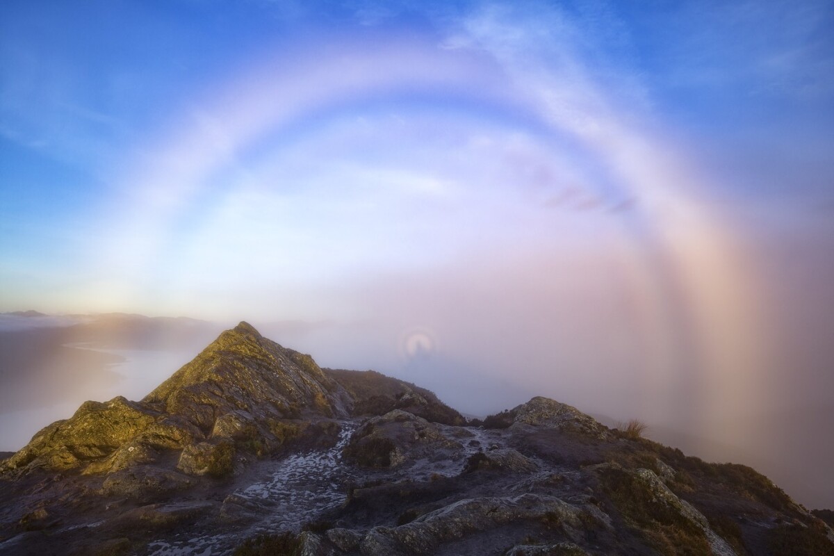 Biela dúha / White rainbow / Fog Bow /