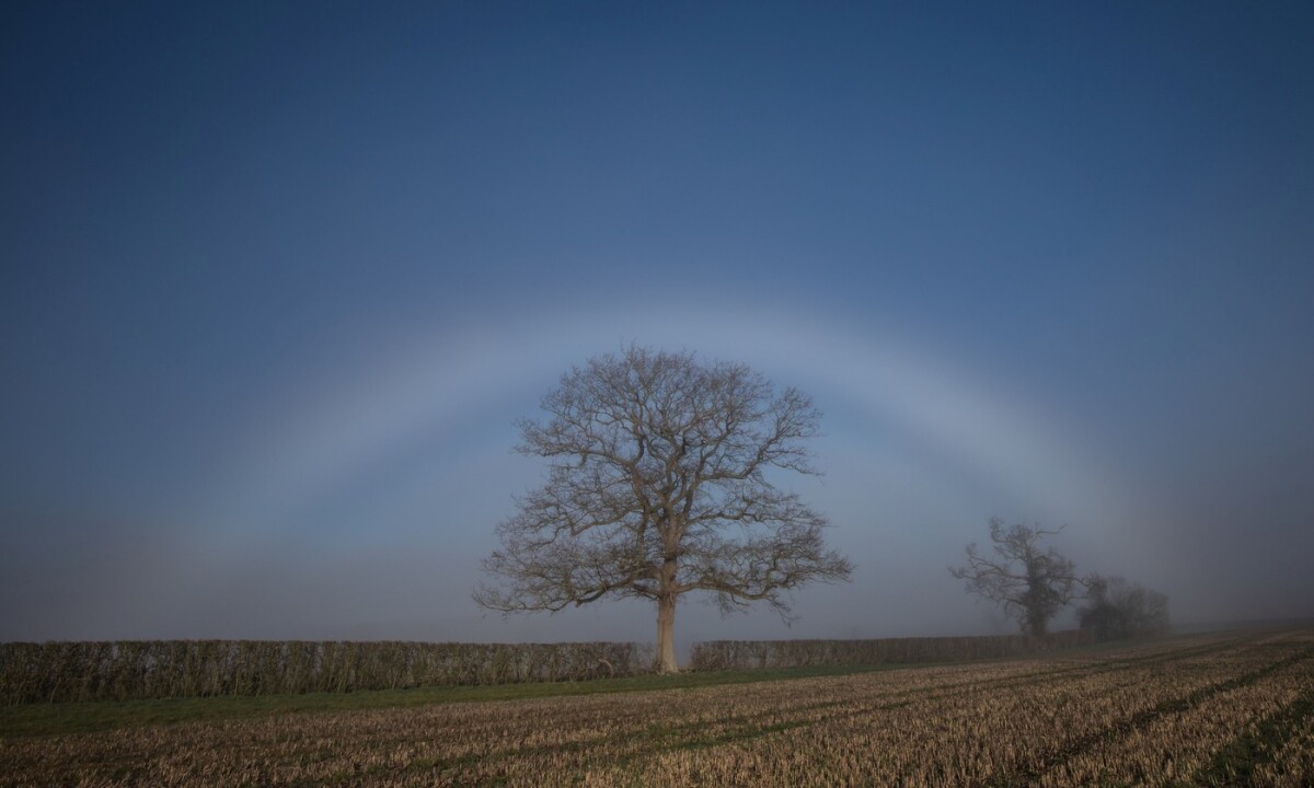 Biela dúha / White rainbow / Fog Bow /