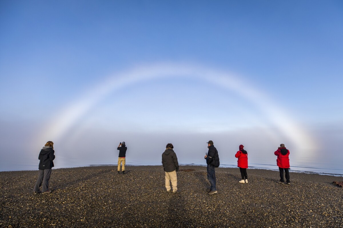Biela dúha / White rainbow / Fog Bow /