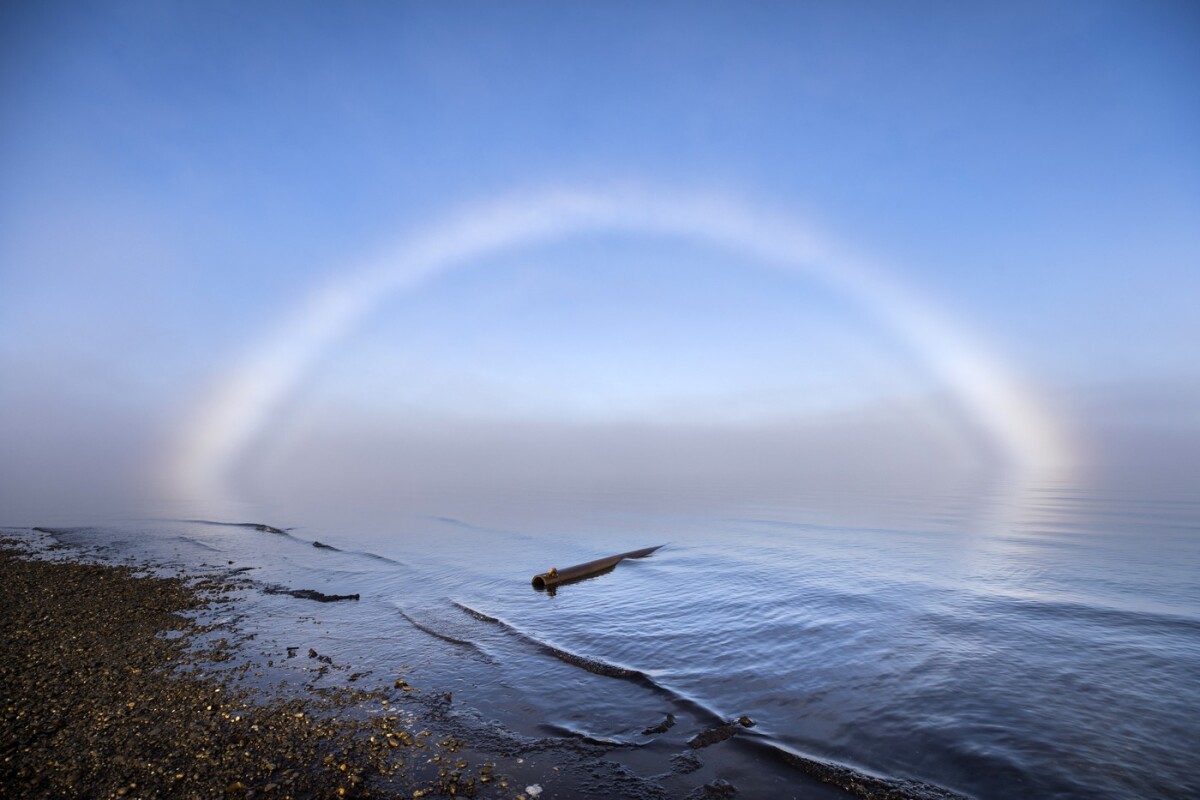 Biela dúha / White rainbow / Fog Bow /