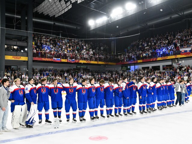 slovenskí hokejisti do 18 rokov