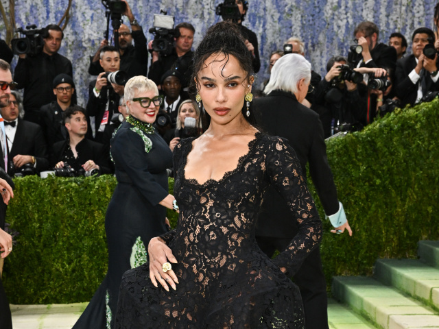 Herečka Zoe Kravitz.