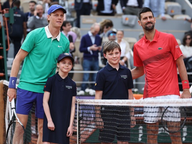 Jannik Sinner, Novak Djokovič