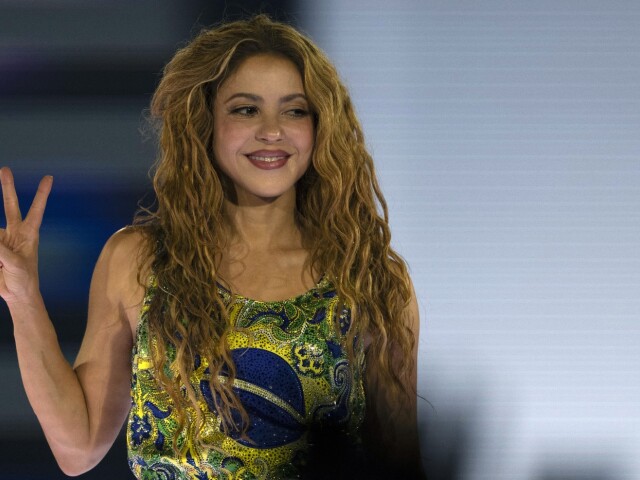 Speváčka Shakira na koncerte v Riu.