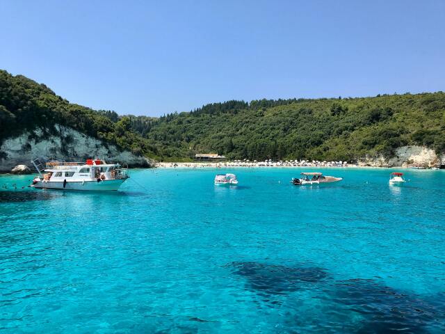 Antipaxos, Grécko, ostrov, more, dovolenka
