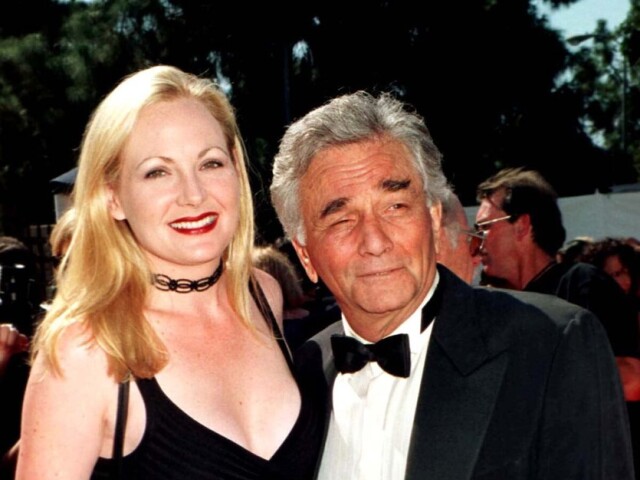 Herec Peter Falk a jeho adoptívna dcéra Jacqueline na zábere z roku 1998. 