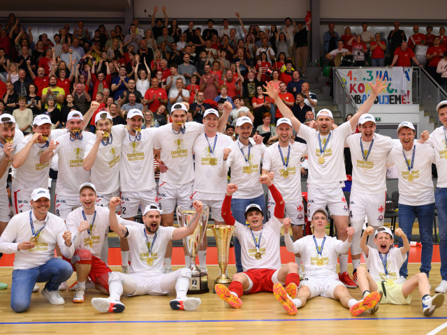 SR volejbal finále play off extraliga 4. zápas NRX