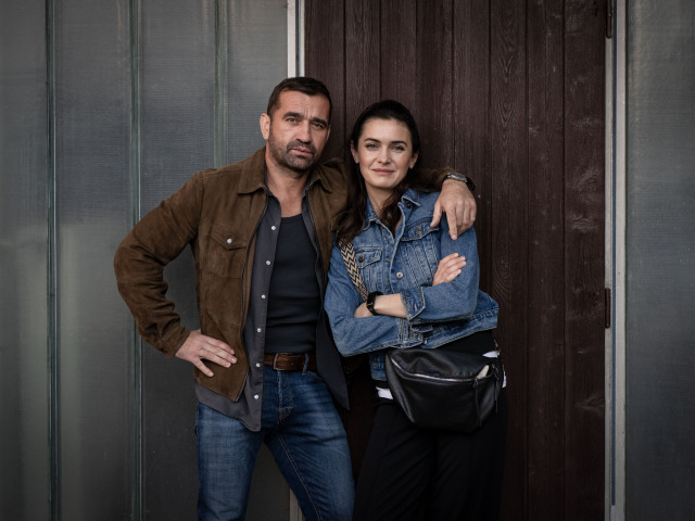 Milan Ondrík a Sarah Haváčová.