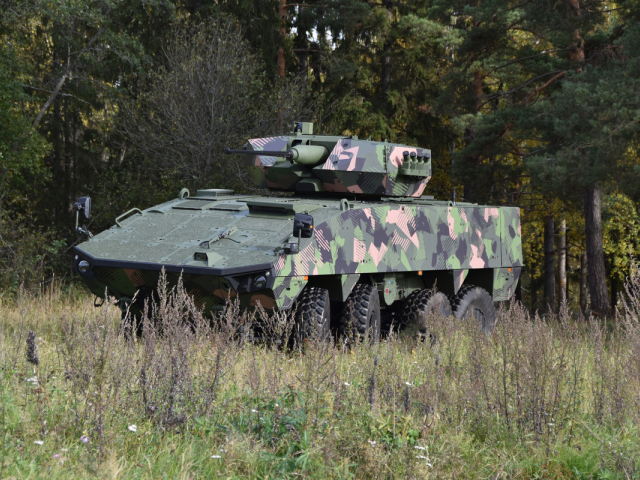 Patria AMV XP (Armoured Modular Vehicle eXtra Protection)