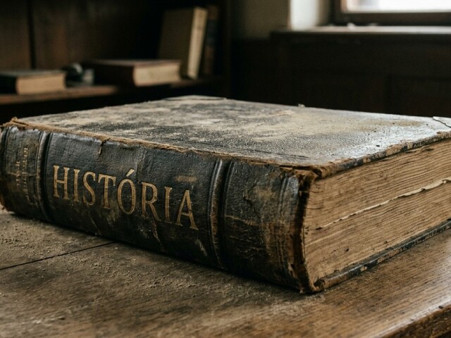 Zaprášená história - obrázok vytvorený AI