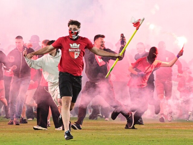 fanúšikovia, Slavia