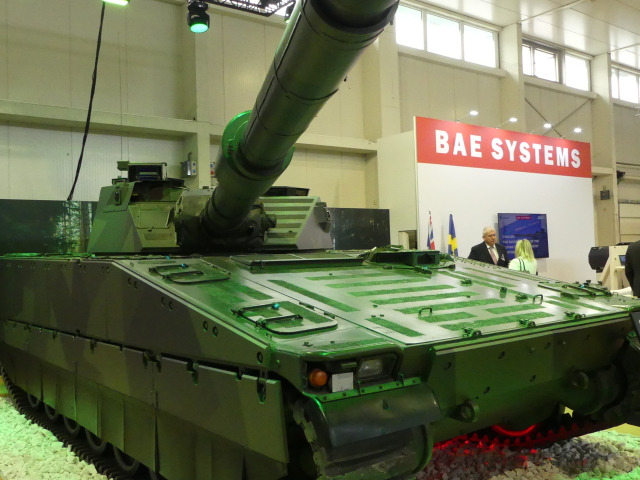 Tank 90120 od BAE Systems Hägglund